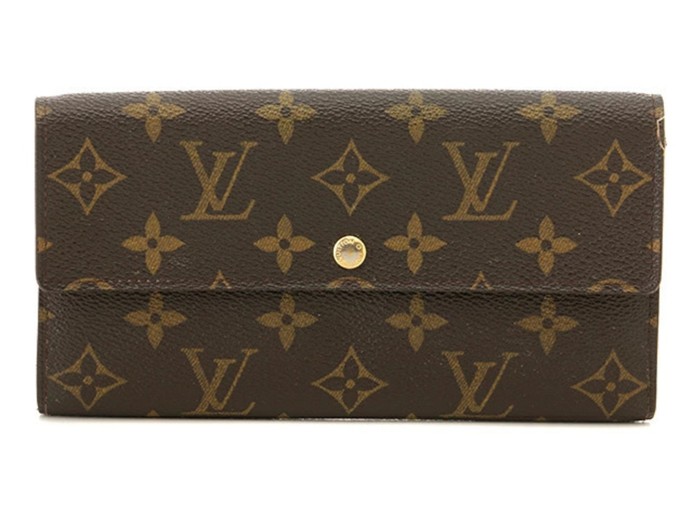 LOUIS VUITTON Wallet Accessories Long Portefeuille Sarah Monogram